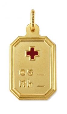 Placa Grupo SanguÃ­neo