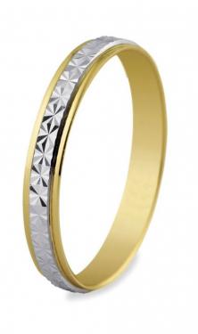 ALIANZA ORO BICOLOR DE 18 QUILATES 5230108
