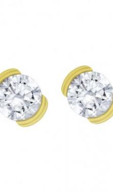 PENDIENTES CON DIAMANTES MA0010