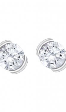 PENDIENTES CON DIAMANTES MB0010